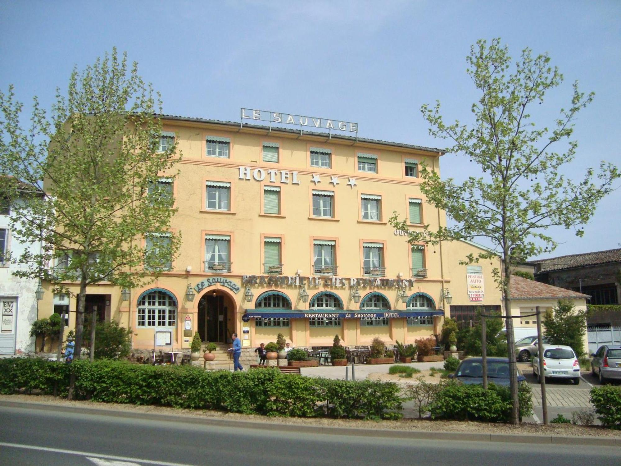 Hotel Le Sauvage Tournus Exterior photo