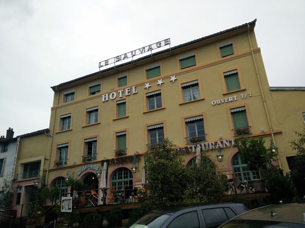 Hotel Le Sauvage Tournus Exterior photo